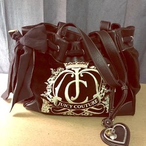 Black Velvet Juicy bag